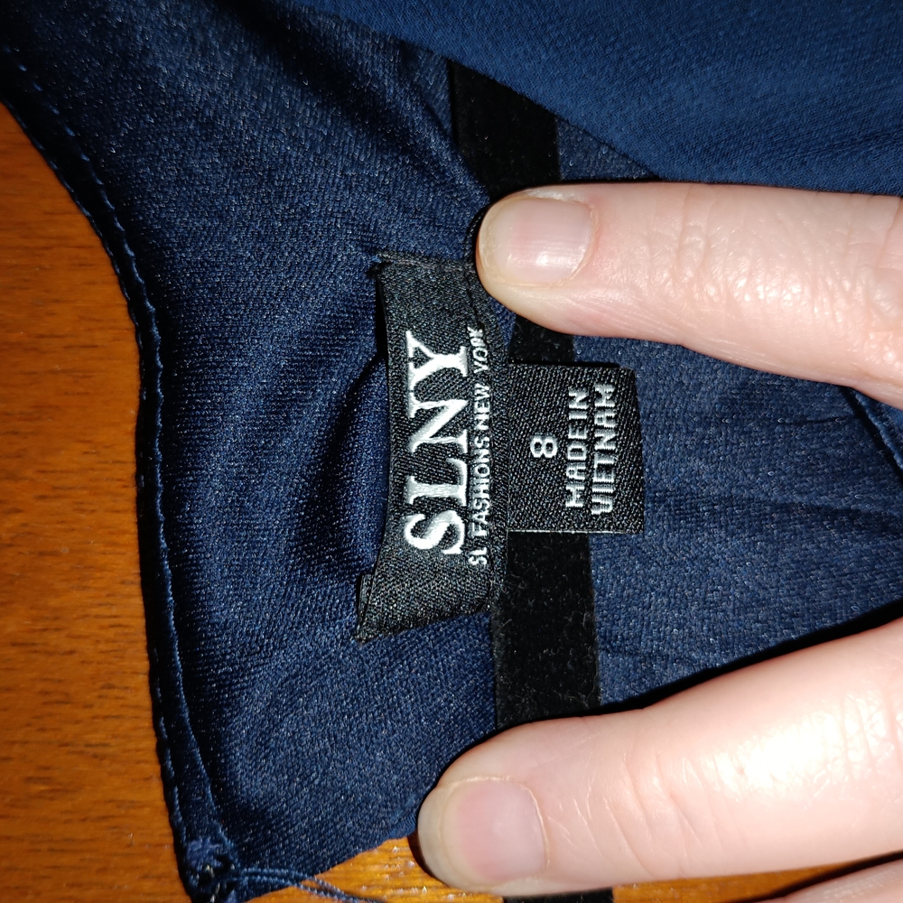 SLNY Navy Dress